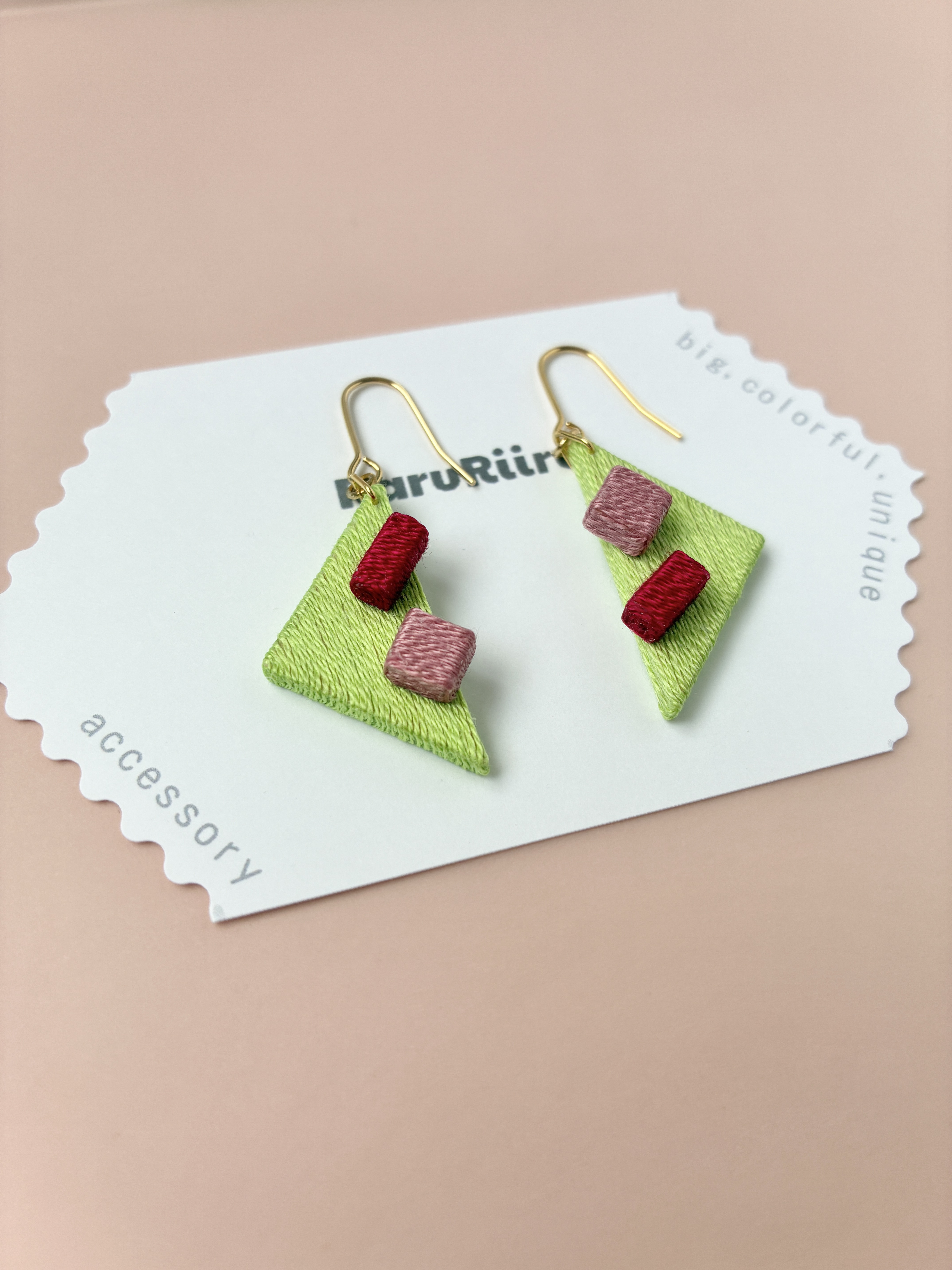 Triangle／Green／No.006