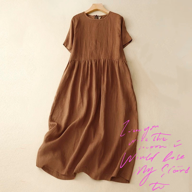 春 夏 レディース ワンピース  ゆったり 大きいサイズ 着痩せ 大人 カジュアル