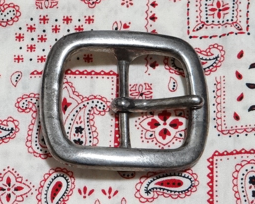 オーダー商品 6ミリ厚ヌメ革ベルトG37バックル その他ファッション雑貨