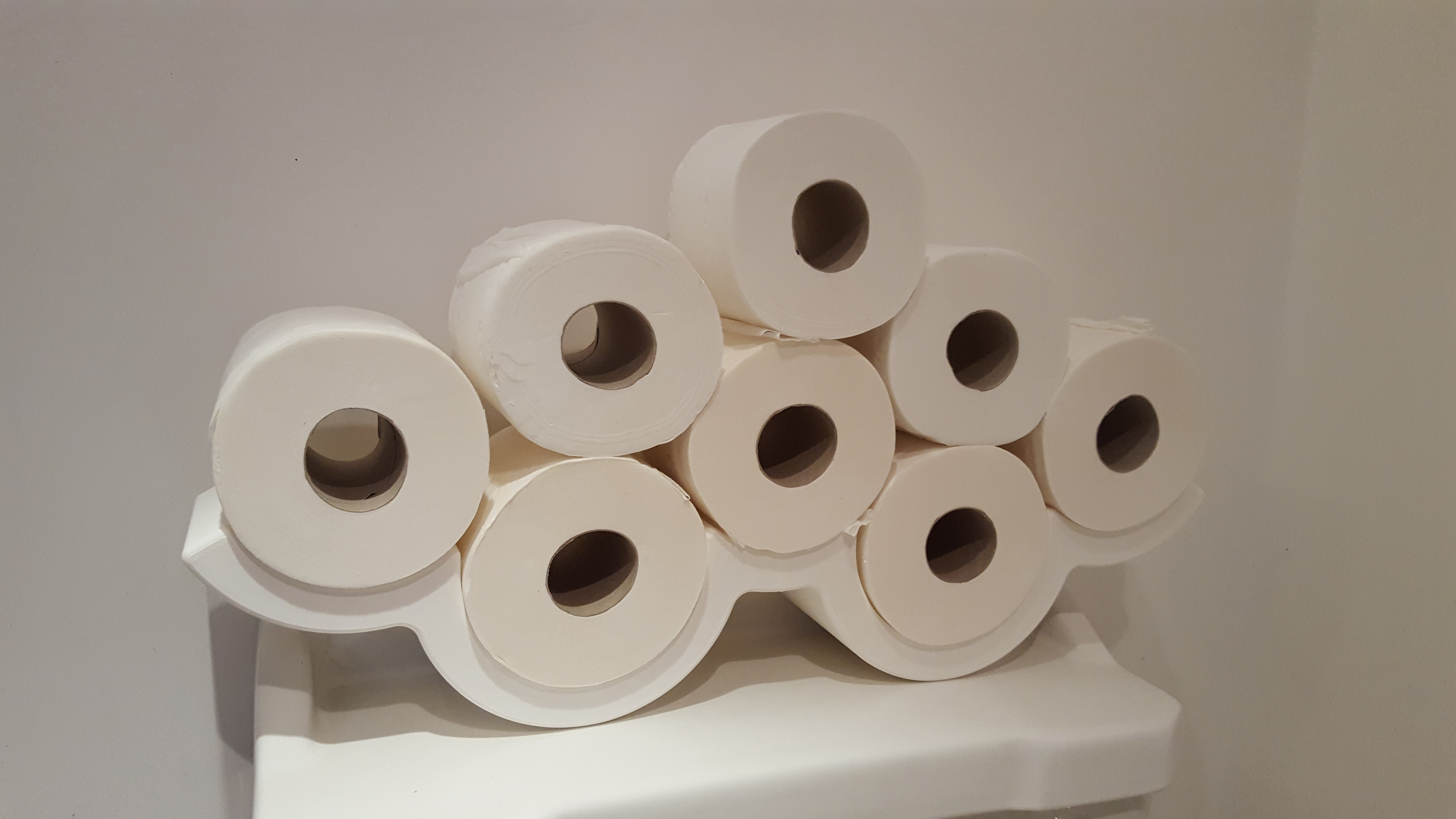 Cloud Roll｜雲型トイレットペーパーホルダー（壁掛け・見せる収納）