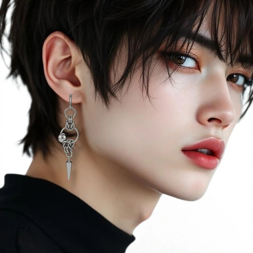 en:link【巡】｜縁を、かたちに。チェインメイルピアス／イヤリング