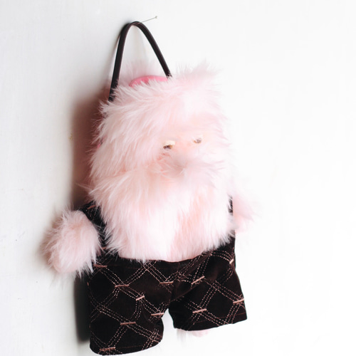 YETI MAMOGURUMI ぬいぐるみ かばん ポーチ ピンク202612 スマホバッグ