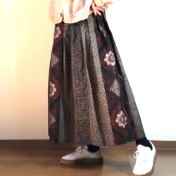 大島紬 スカート のおすすめ人気通販 検索結果｜Creema(クリーマ