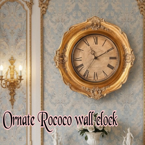 フレンチアンティーク調 壁掛け時計 GL №.2 ウォールクロック 店舗什器