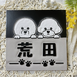 表札☆犬シリーズ150☆ 表札・ネームプレート TNファクトリー 通販