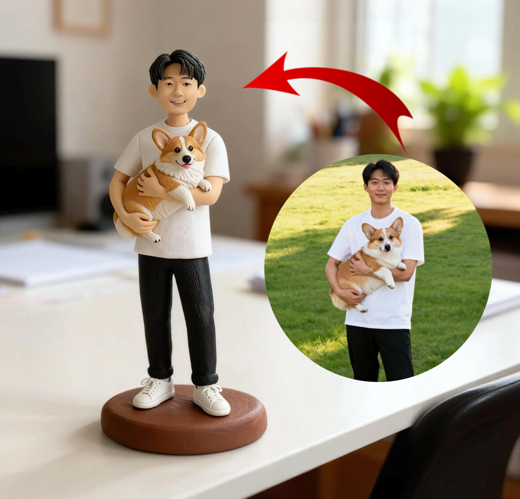 うちの子そっくり！リアル粘土ペット人形｜世界にひとつのメモリアルギフト