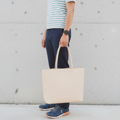 本革ヌメ革】15.6インチPC対応 大容量レザートートバッグ｜A4収納