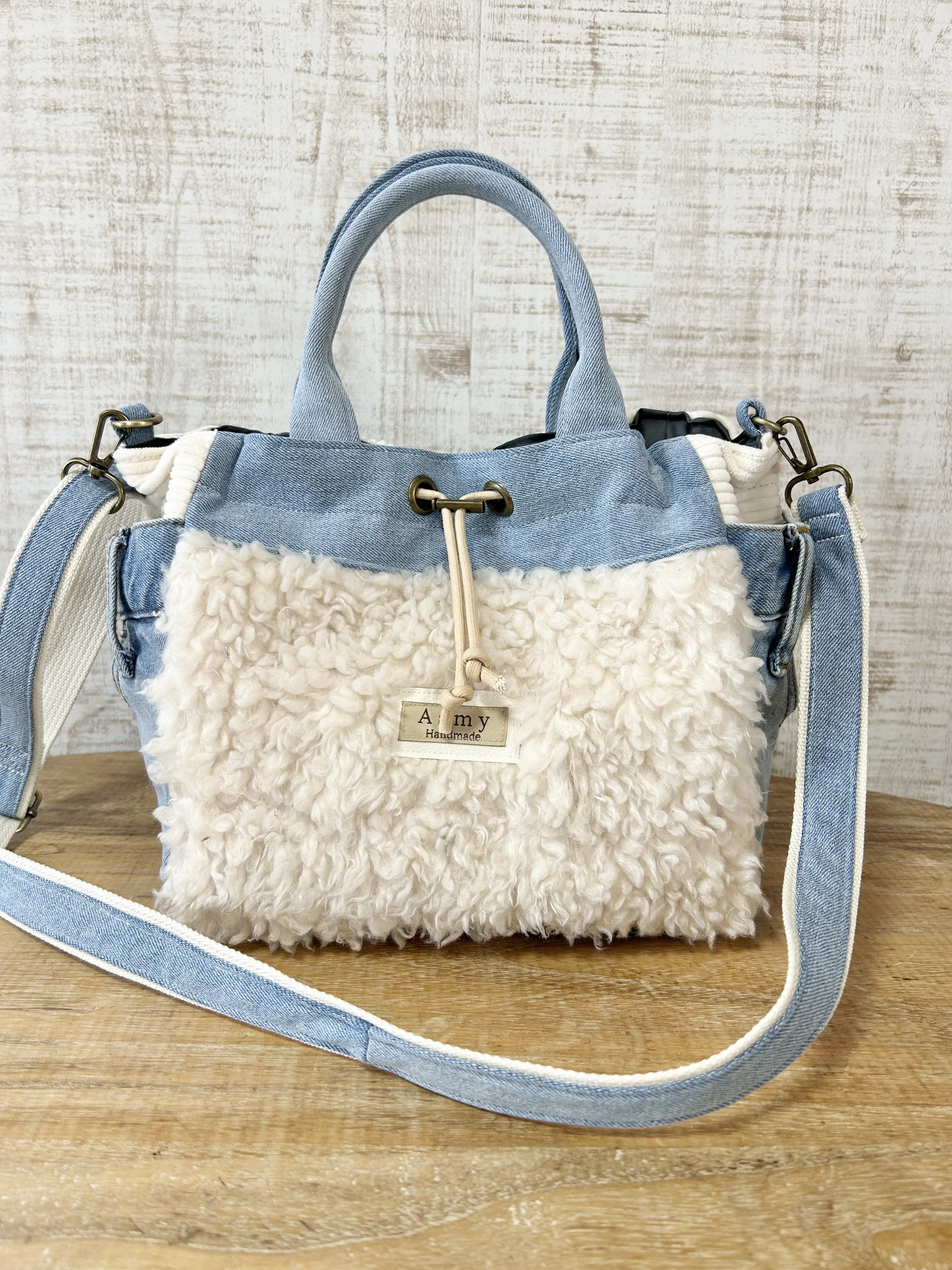 a363 2way 巾着トート