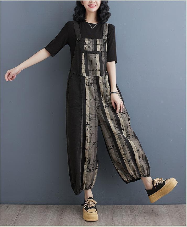 大きいサイズ レディース サロペット　オーバーオール　秋冬　新品 デニム｜詳細画像