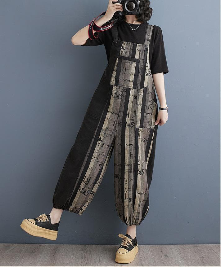 大きいサイズ レディース サロペット　オーバーオール　秋冬　新品 デニム｜詳細画像