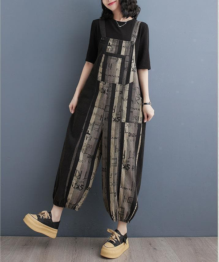 大きいサイズ レディース サロペット　オーバーオール　秋冬　新品 デニム｜詳細画像