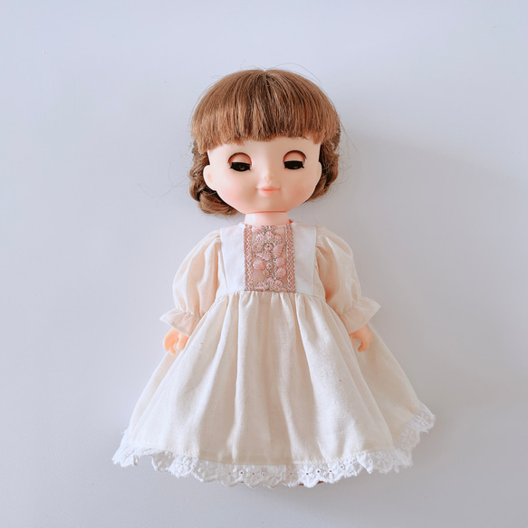 インド刺繍ドレス ワンピース メルちゃん ソランちゃん 着せ替え服