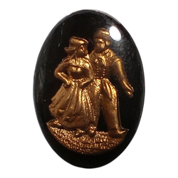 setOP有: ヴィンテージスワロフスキーGivre Turkis ターコイズギブレ