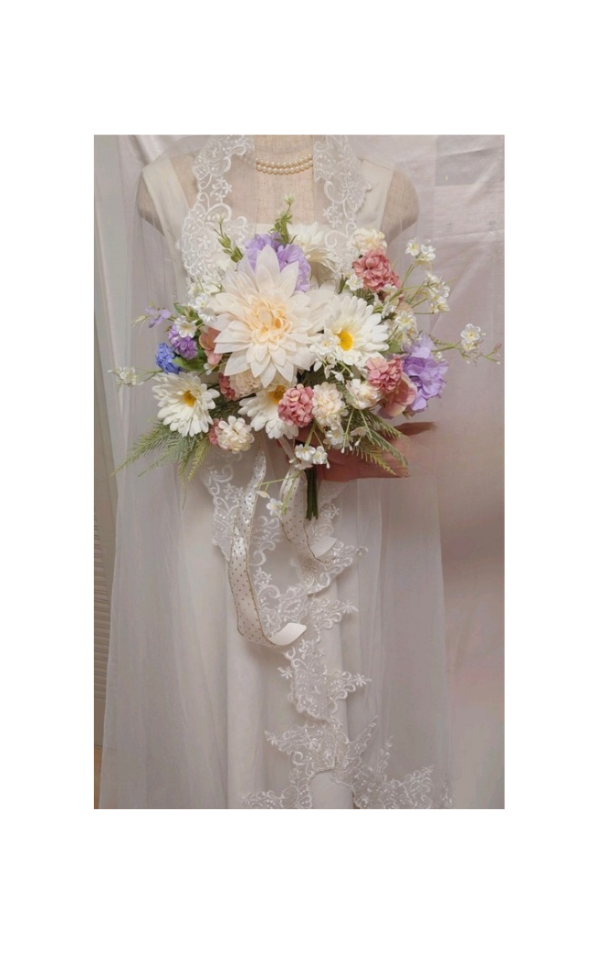 43ウェディングブーケ＆ブートニア　結婚式　フォトウェディング　前撮り