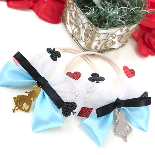 【097】トリミングリボン トリミングチョーカー オーガンジー✿ランダム100個 送料無料】❤️アリスリボン❤️業務用【20本】トリミングチョーカー