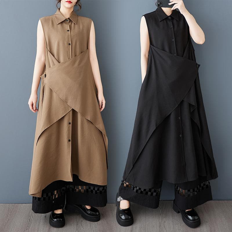 大きいサイズ レディース ロング　ワンピース　春夏 秋 新品 半袖 4,844円