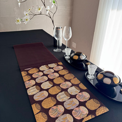 ◼︎51◼︎一点物 正絹 高級袋帯 春色 ランチョンマット4枚セット【帯