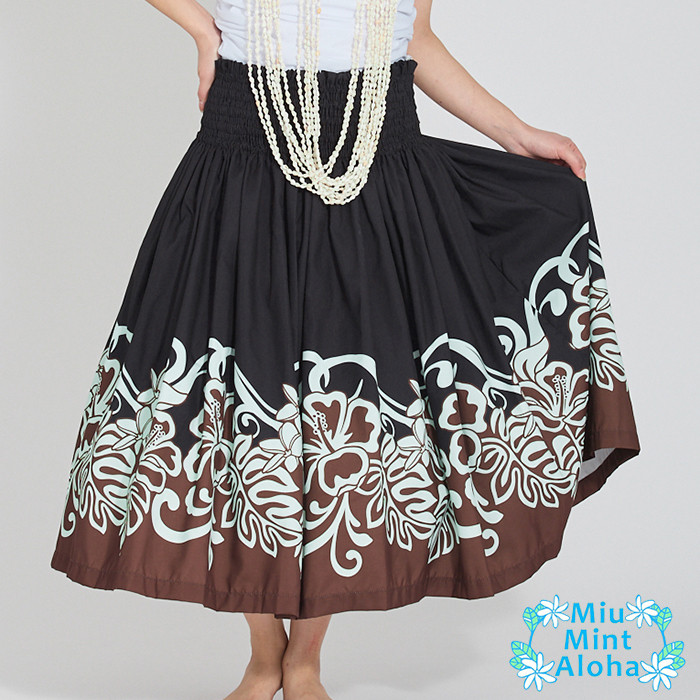 パウスカート 細見えパウスカート　フラダンス　太って見えないパウスカート　p00939  受注生産および即納