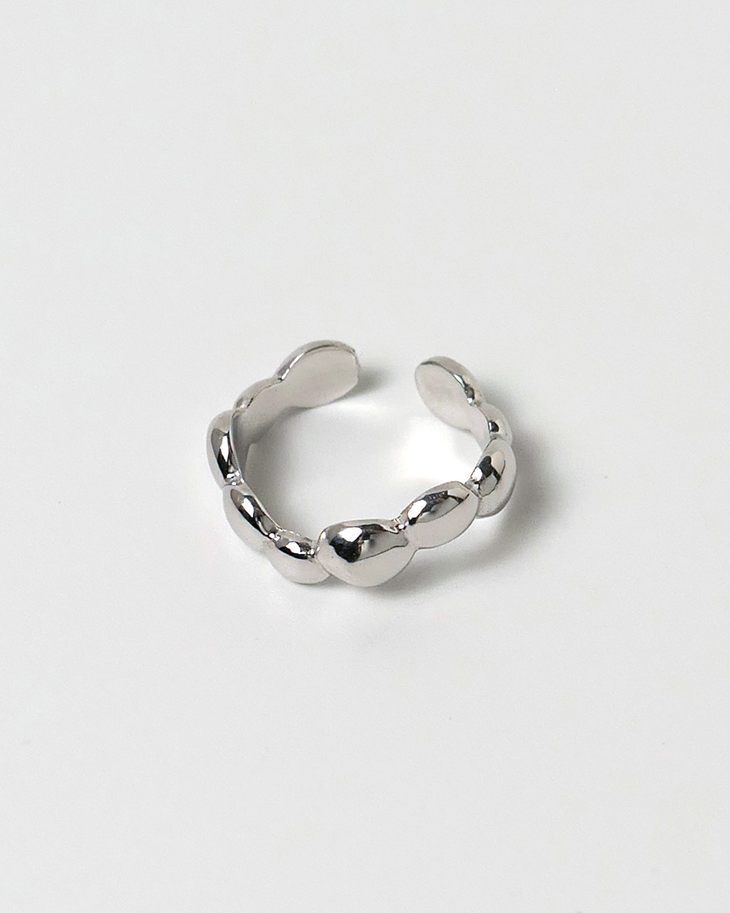 EAR CUFF | 泡粒 イヤーカフ [シルバー] P0179