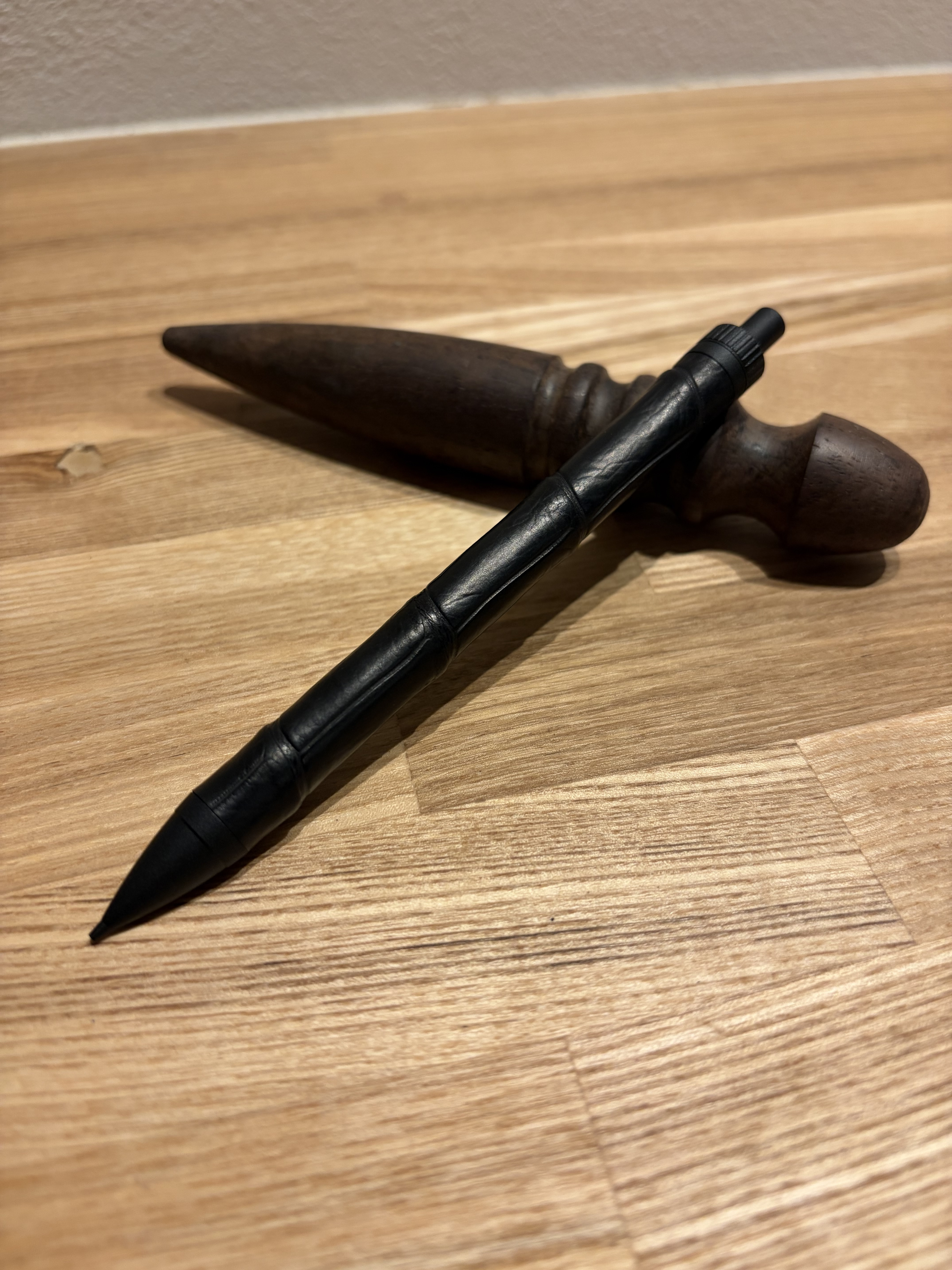 革軸シャープペンシル スモールクロコダイル ポロサス