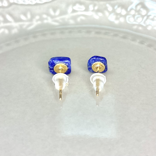 ピアス】セット ラピスラズリ ピアス サージカル仕様 アレルギー対応