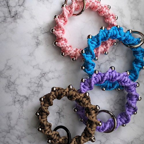 045-1】パラコード＊ハンドストラップ＊スマホストラップ