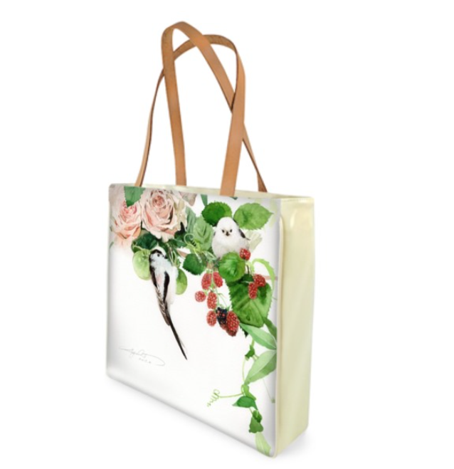 えながと薔薇　ショッピングエコバック