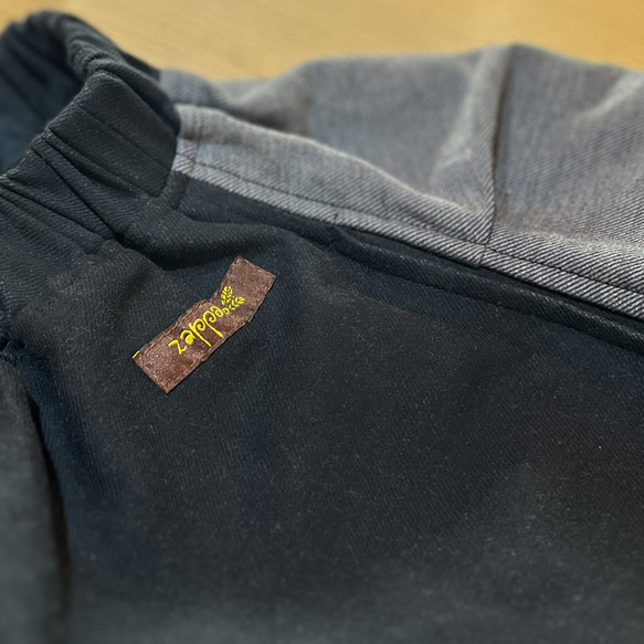 二重織デニムのタックスカート 5枚目の画像