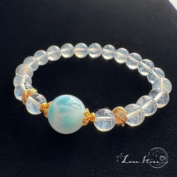 アメトリン】紫と黄金の透明グラデーション 天然石 ブレスレット