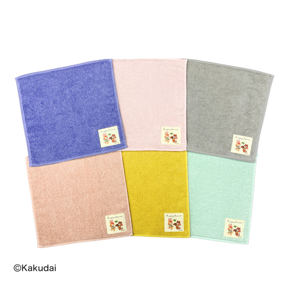 のこり染×クッピーラムネミニタオル 1枚目の画像