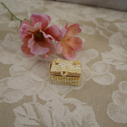 ヴィンテージ フランス リモージュボックス フラワーピンク その他