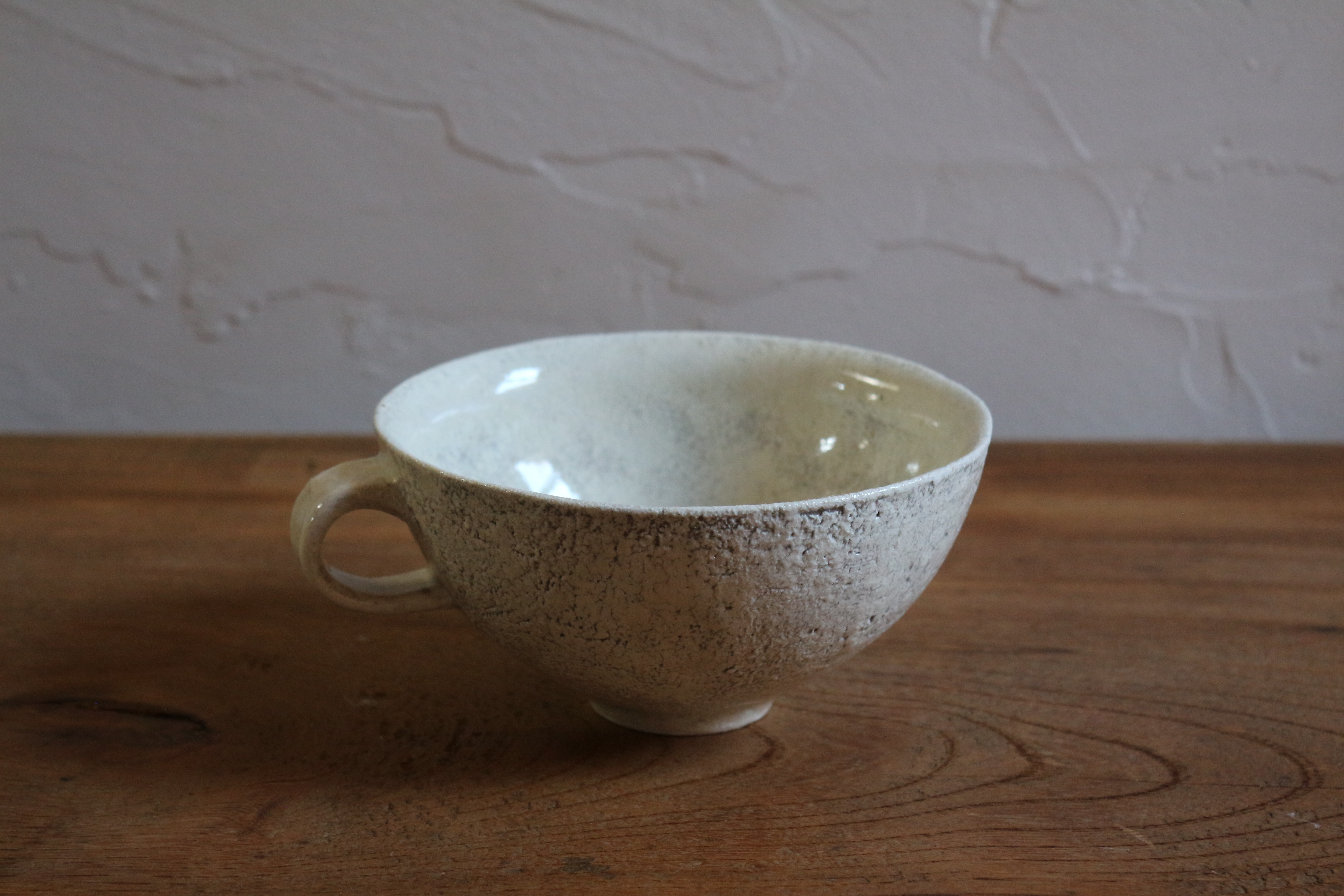 灰釉　新作スープカップ