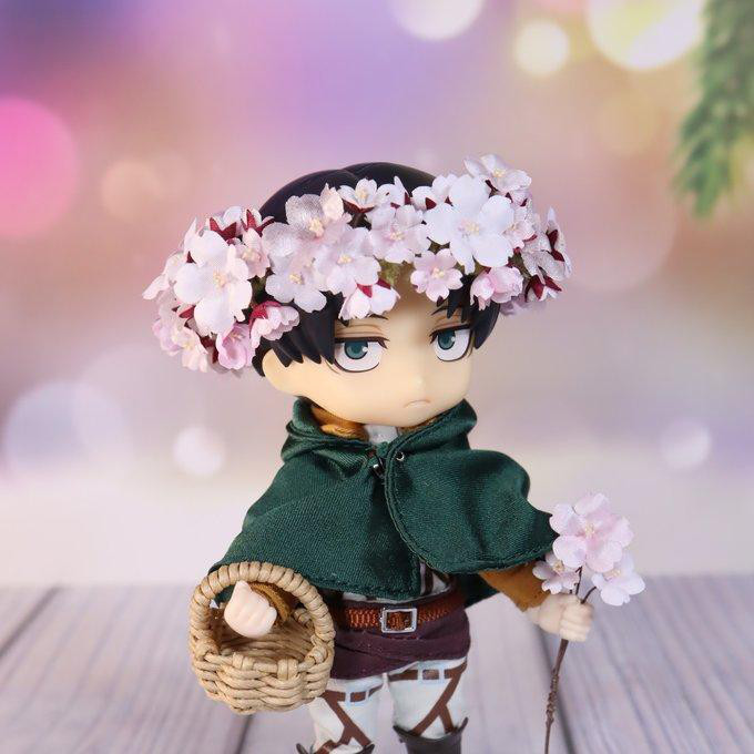 桜の花冠（ねんどろいどどーるサイズ）※送料込み