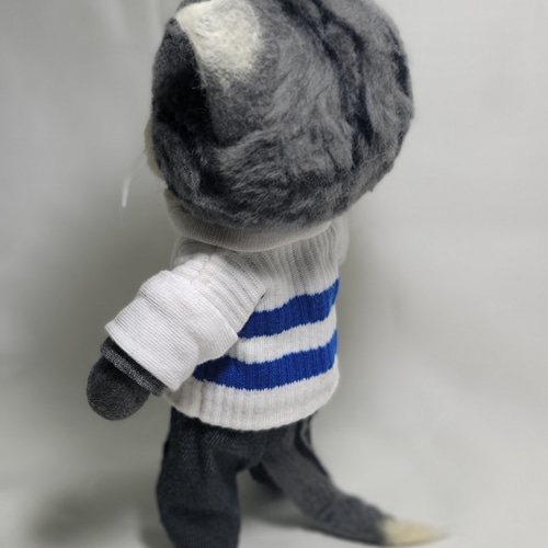 麦わら帽子の猫さん③着せ替え 羊毛フェルト rascar 通販 20378926