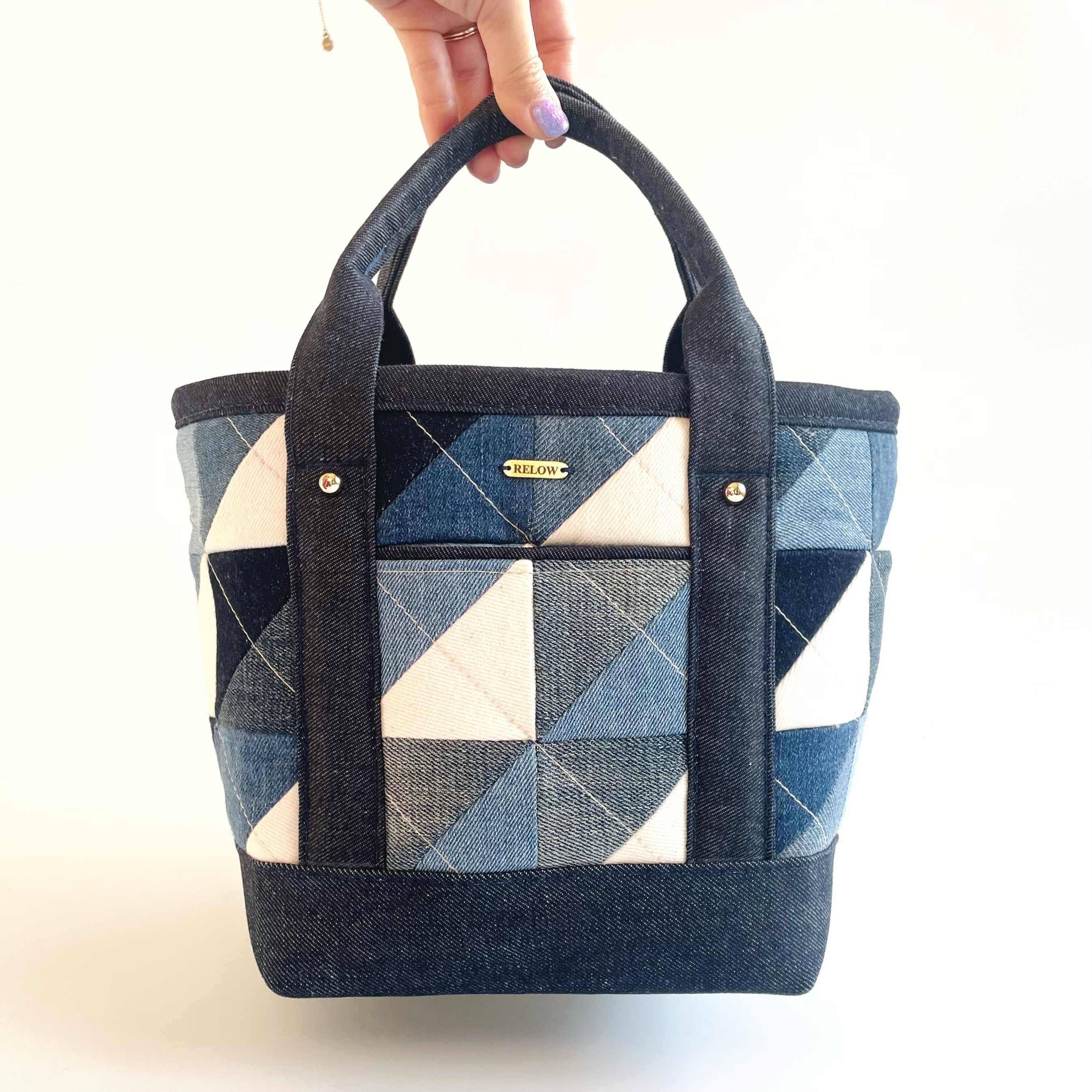 Denim Tote mini