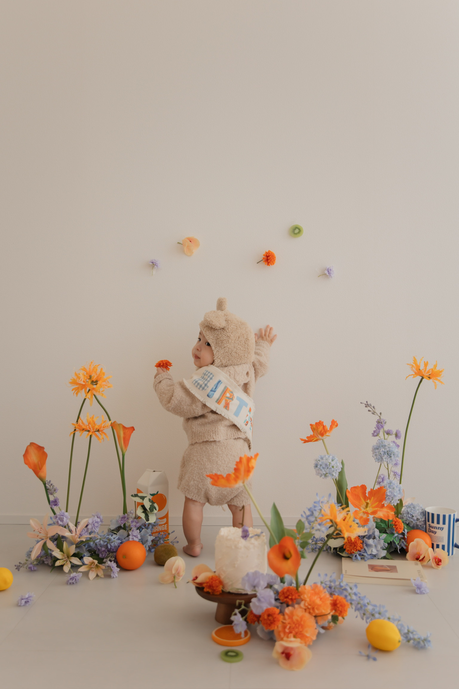 【バースデーグッズ簡単レンタル】お誕生日　ハーフバースデー　ファーストバースデー　BREEZE