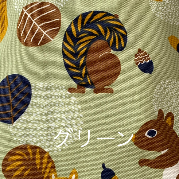 エコティッシュカバー☆マスクストッカー♪リス♡squirrel♪3カラー 7枚目の画像