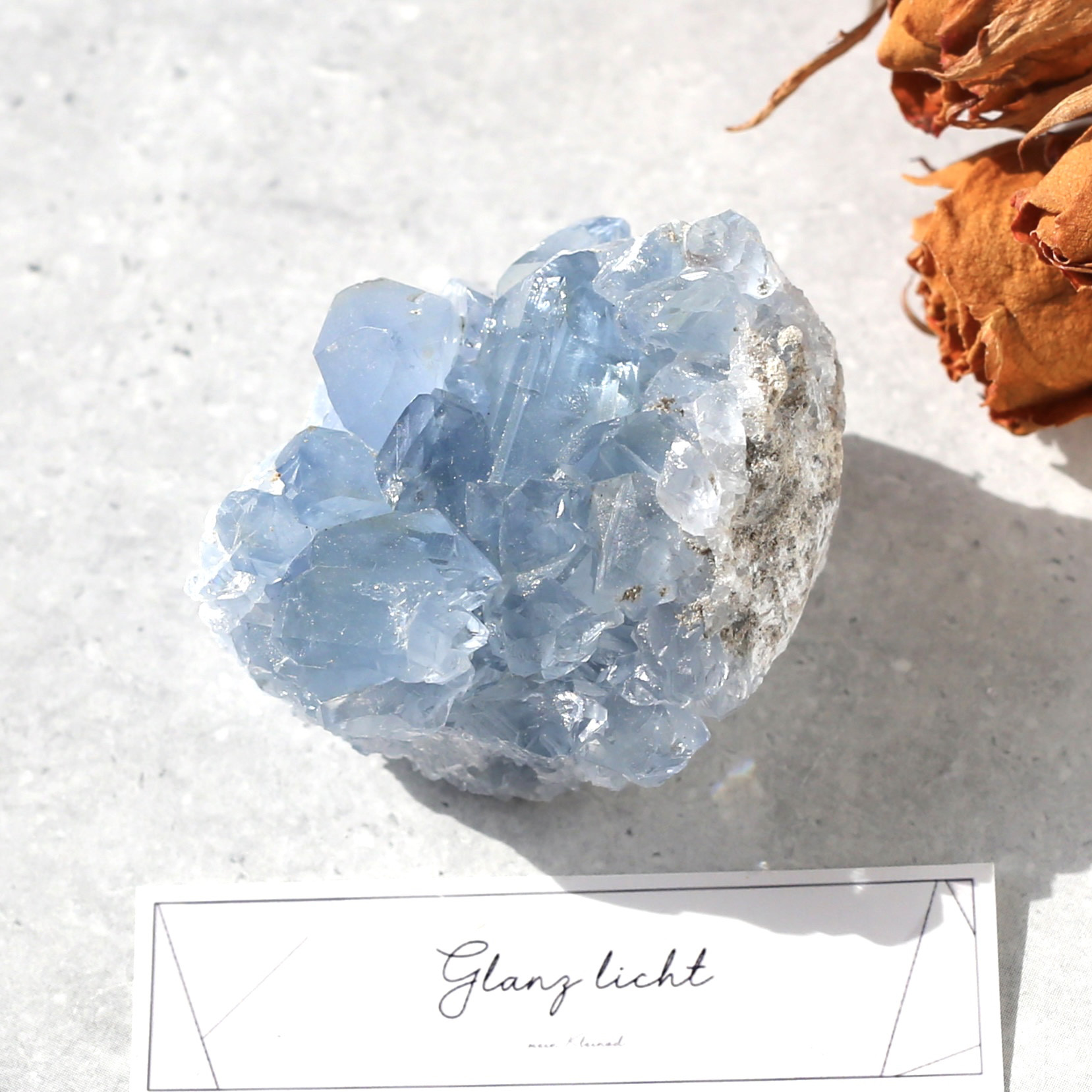 ミニ セレスタイト クラスター天青石 天使の石 鉱物 天然石 安眠 癒し