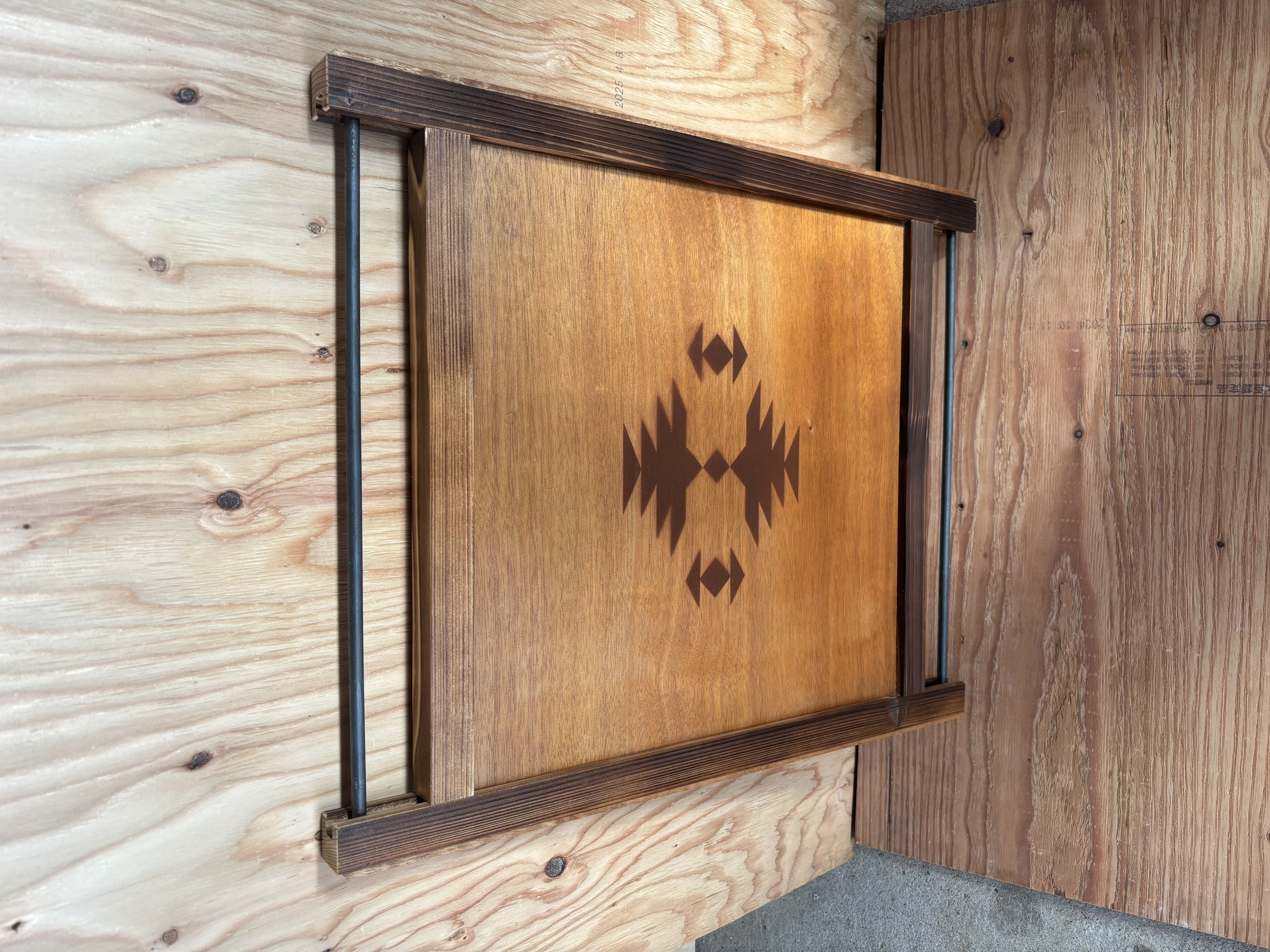 テーブル天板　ウォールアート