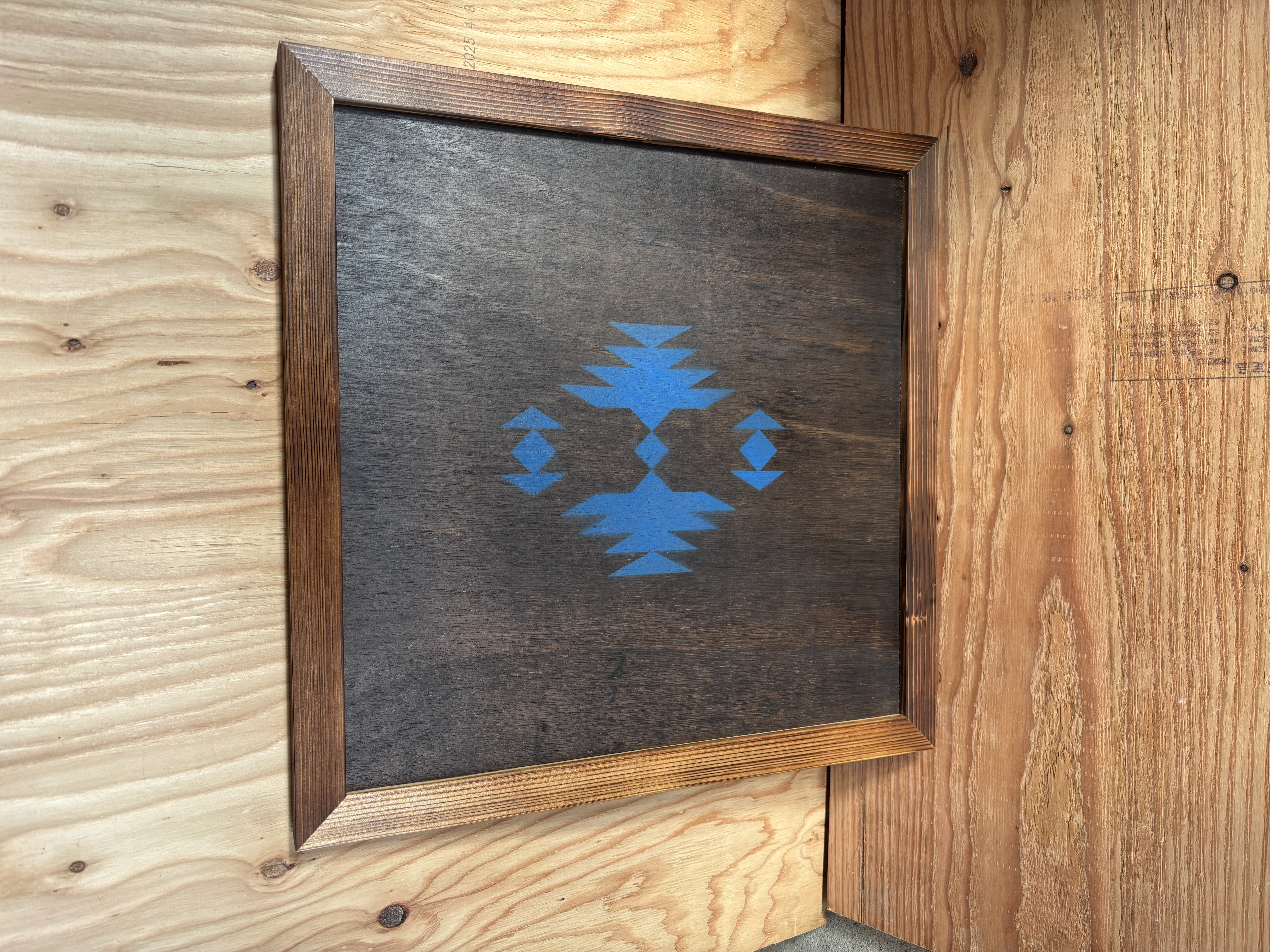 テーブル天板　ウォールアート