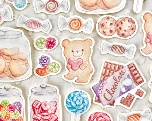 キャンディストア フレークシール シール・ステッカー haruiro 通販