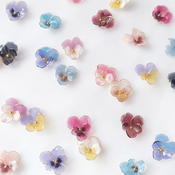 ビオラ ピアス（スタッド・一粒） の人気通販｜Creema(クリーマ) 国内