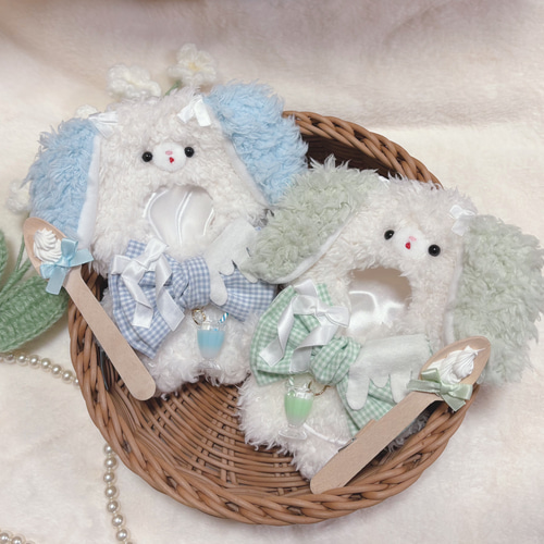 10-14cm ちびぐるみ 16cm ぬい服 着ぐるみ ラテなわんちゃん