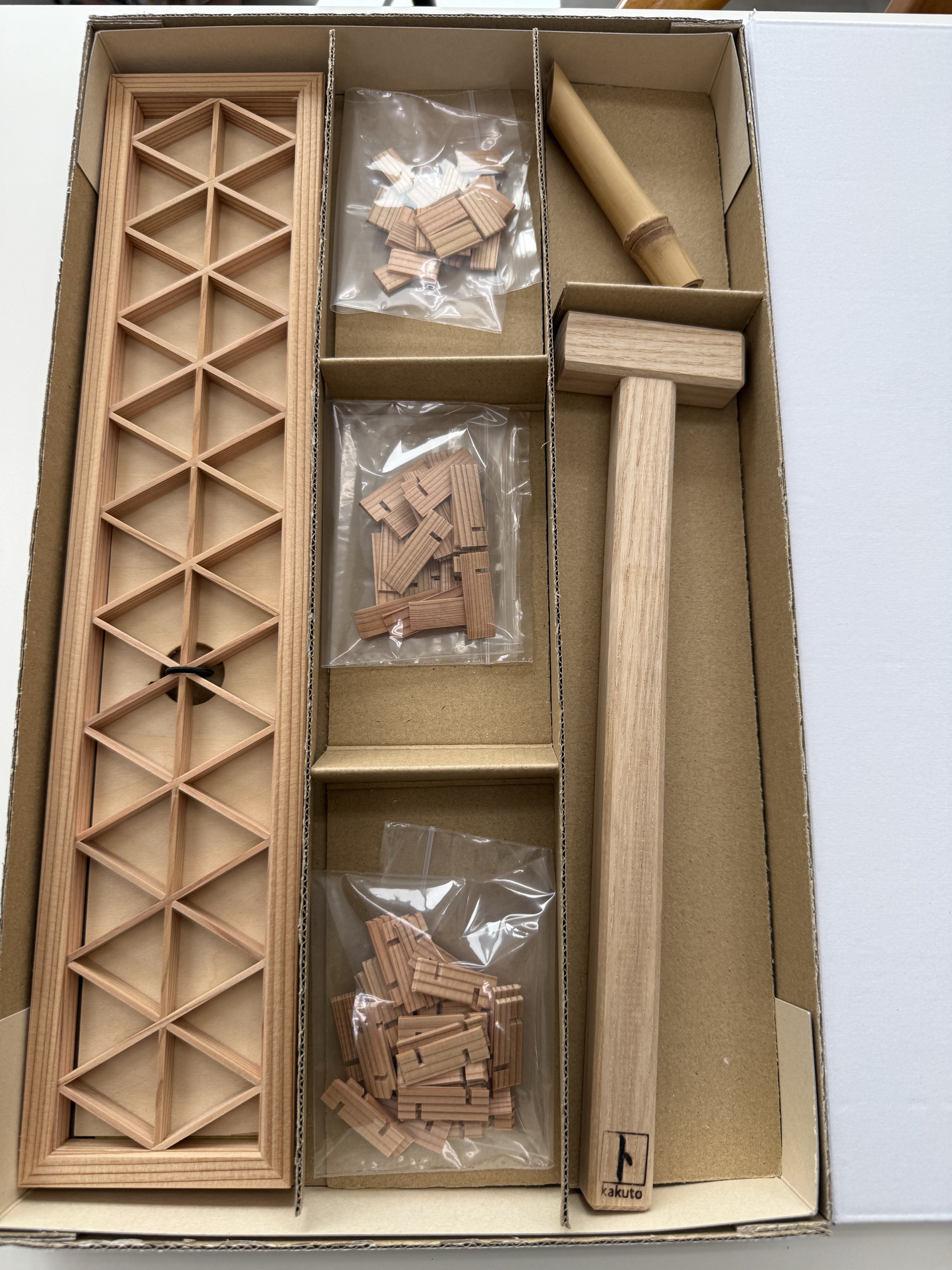 人気！超上級　組子かけ花　パーツバージョン