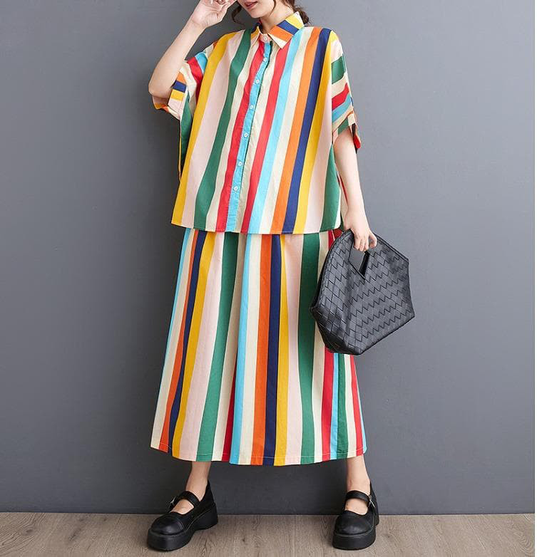 大きいサイズ レディース セットアップ　パンツ　トップス　春夏 秋 新品