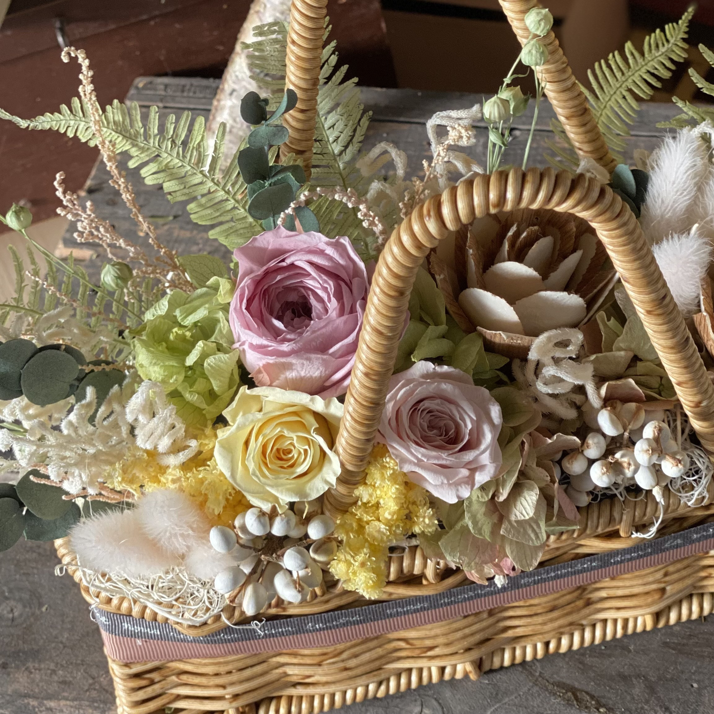 フラワーバスケット