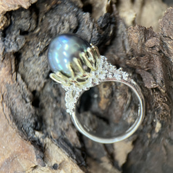 アイリスクォーツsilverリング(送料無料)虹色水晶 指輪・リング kakaz