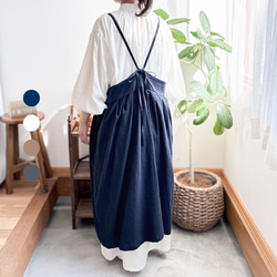 ネイビーブルー エプロン のおすすめ人気通販｜Creema(クリーマ