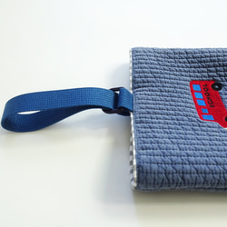 【個人化訂製，5天內出貨】幼兒園和小學入學典禮刺繡三件套（紅色校車） 第3張的照片