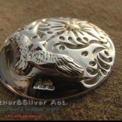 シルバーフック,925 完全1点物（釣り針S字フック）ナスカン